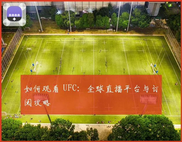 如何观看 UFC:全球直播平台与订阅攻略
